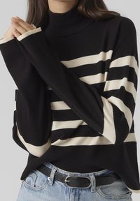 Vero Moda Petite Strickpullover - black