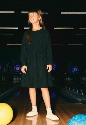 Name it, LONG SLEEVED DRESS GLITTER - Robe de jour - black