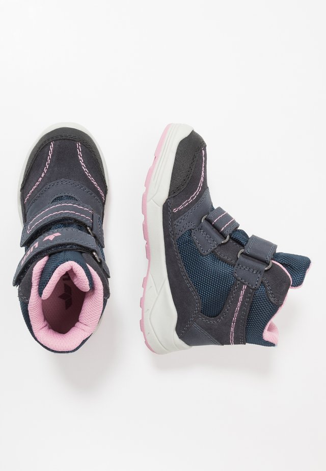 LEVANO - Winter boots - marine/rosa