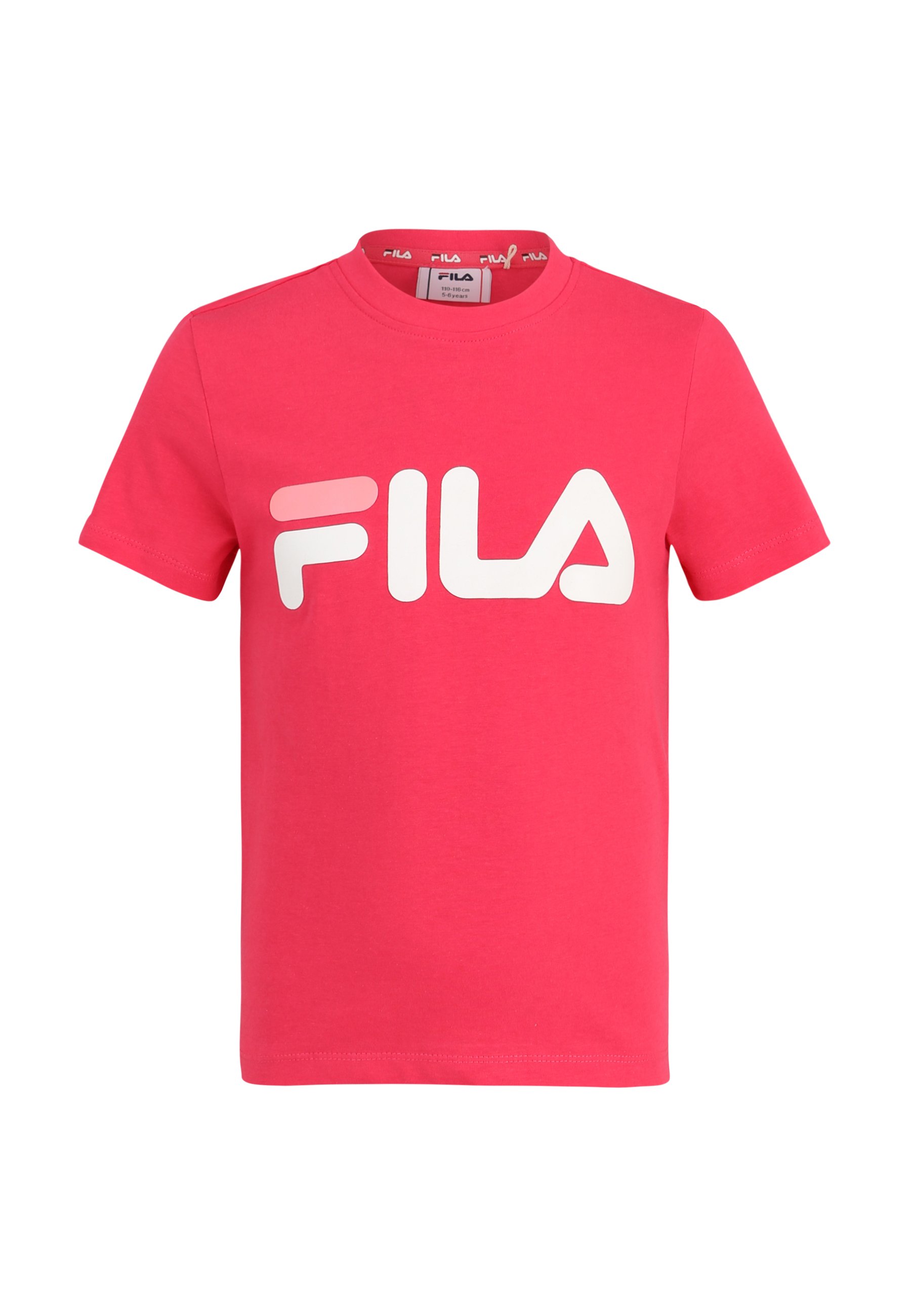 Fila BAIA MARE CLASSIC LOGO TEE UNISEX T-shirt imprimé azalea