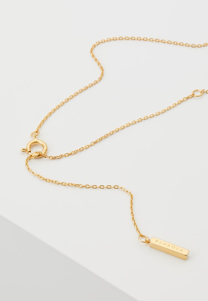 Damen Halsketten | PDPAOLA LETTER NECKLACE Halskette gold-coloured/goldfarben - QW16196 Damen Halsketten | PDPAOLA LETTER NECKLACE Halskette gold-coloured/goldfarben - QW16196