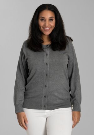 HELSINKI - Cardigan - grey melange