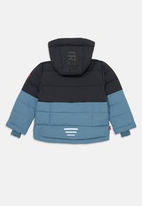 TROLLKIDS KIDS GRYLLEFJORD JACKET UNISEX - Giacca invernale - black/steel blue/mango
