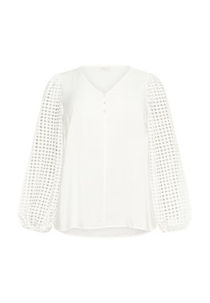 Kaffe Curve TULLA - Blouse - chalk