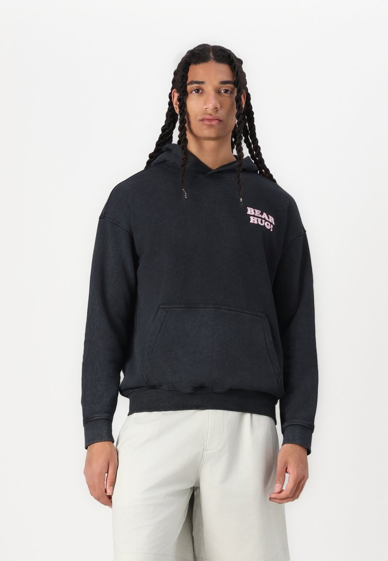 YOURTURN by Zalando - UNISEX - Športni pulover - washed black, Povečajte