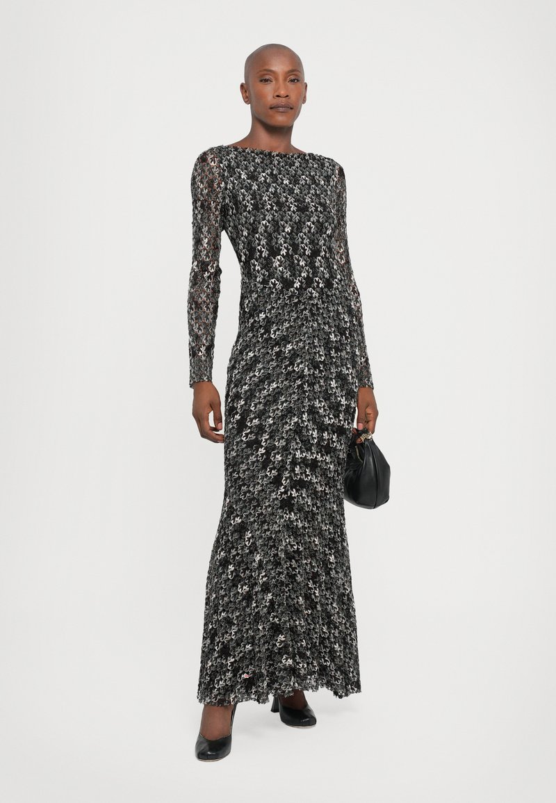 missoni black dress Women Size 6 M Missoni Black Mini Fit & Flare Smocked Waist Dress – VIDA  STYLE SHOP