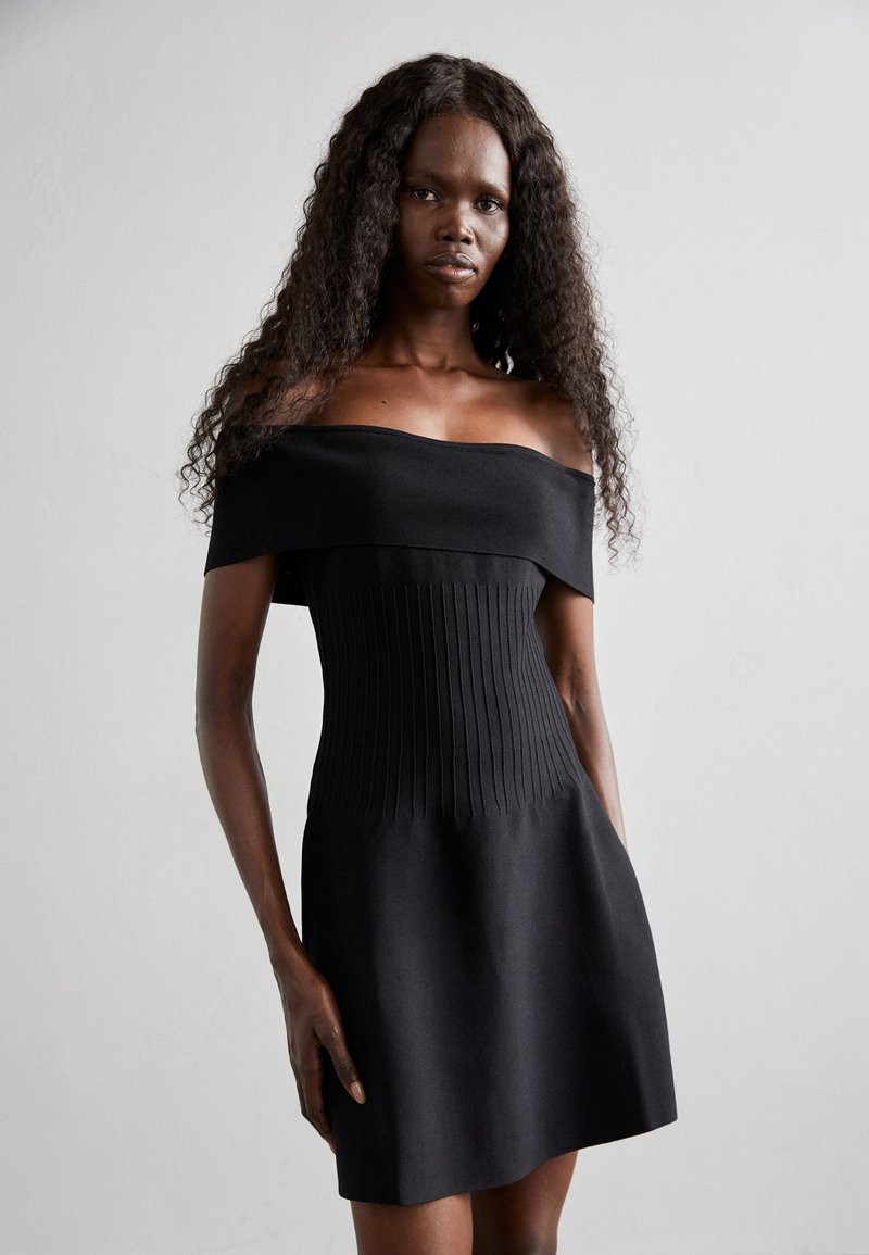 STAUD MINI ARTISTRY DRESS Jumper dress black Zalando.ie