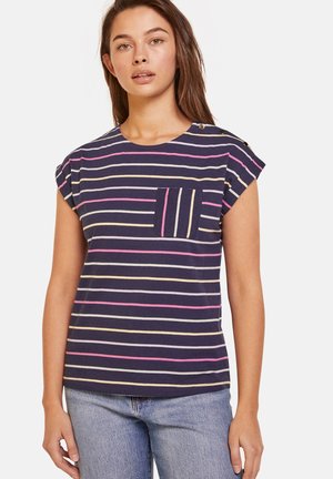 BOTON BOLSILLO - Print T-shirt - blues