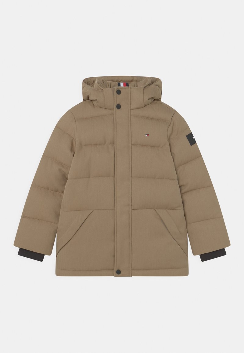 Tommy Hilfiger HERRINGBONE PUFFER Winter coat classic khaki/beige