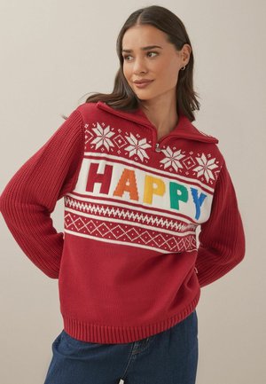 REGULAR FIT - Jumper - red