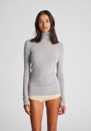 ANNA TURTLENECK - Vesta - light grey melange