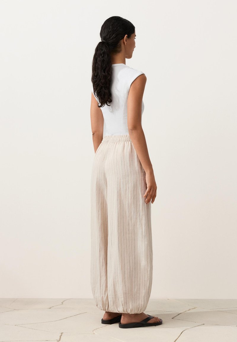 knee length dresses for ladies Linen Maxi Dress with Pockets main image 0