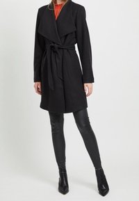 VILA Cappotto classico - black