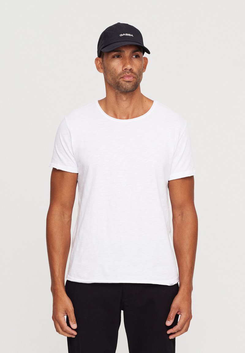 Gabba - KONRAD SLUB SS - Camiseta básica - white, Ampliar