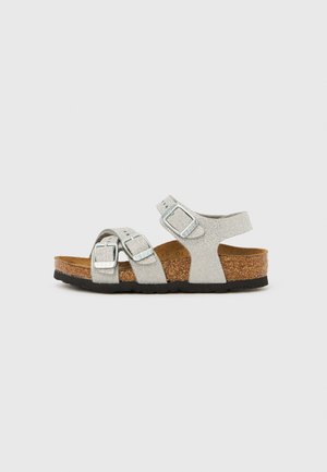 KUMBA - Sandalias - silver-coloured