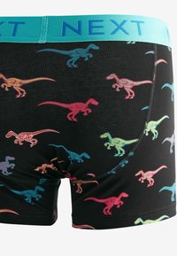 Next 4 PACK - Trunks - black neon dinosaur print