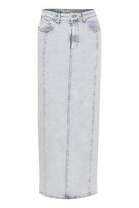 TILLIA LONG SKIRT - Jeanskjol - light blue washed