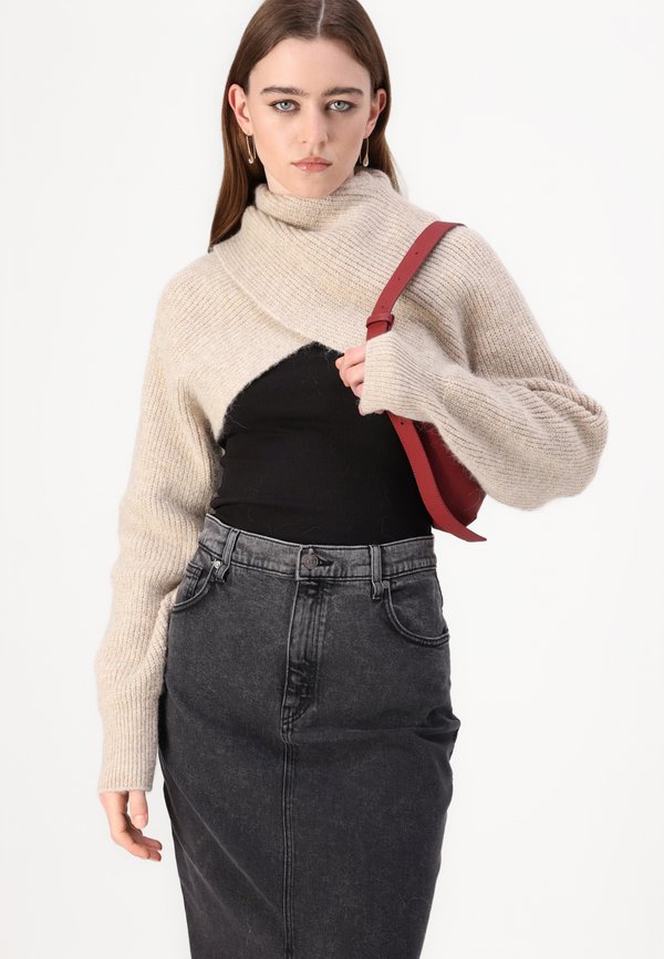 LAUREL - Jumper - oxford tan3