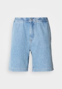 PULL ON RELAXED - Denim shorts - denim light