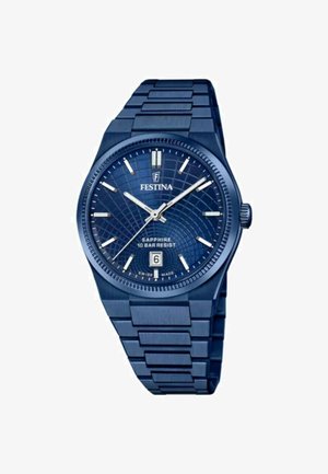 SWISS MADE HOMME - Montre - bleu