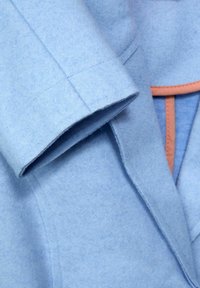 Street One Kort kappa / rock - stone blue denim