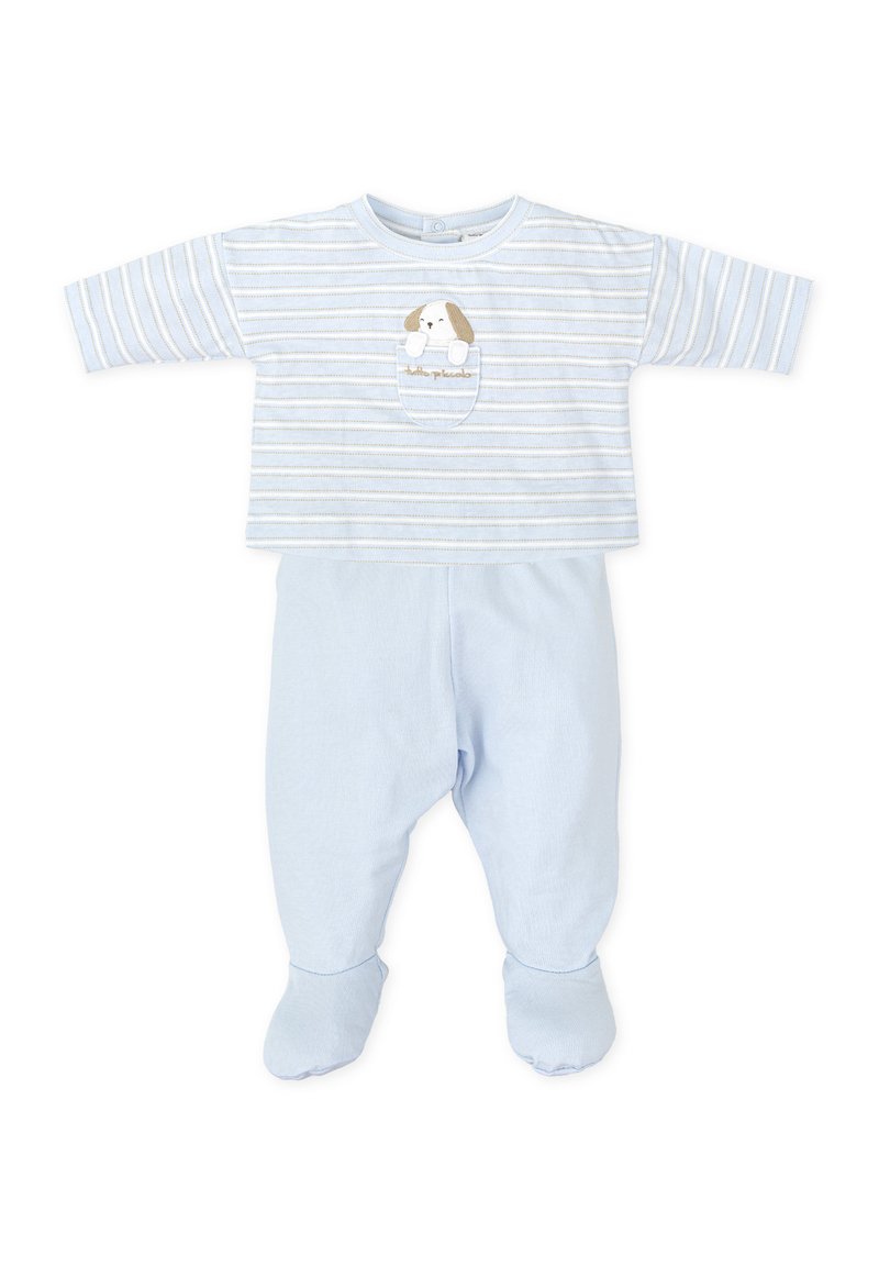 Tutto Piccolo JESUSITO SET - Pantalones - azul cielo