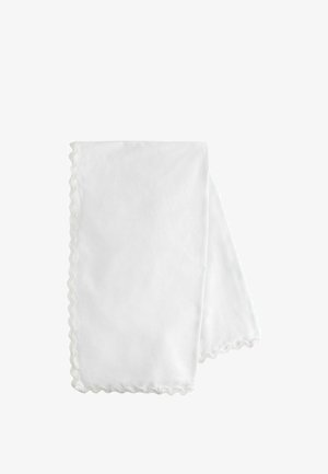Next, WIGGLE TRIM TABLE CLOTH UNISEX - Laualina - white