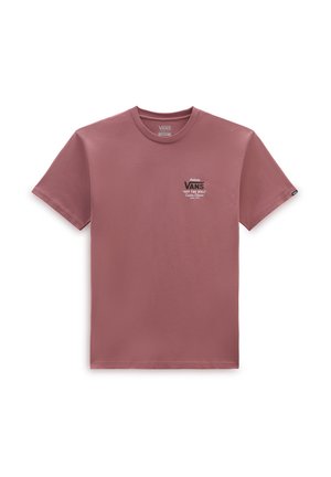 Vans MN HOLDER ST CLASSIC - T-Shirt print - withered rose black