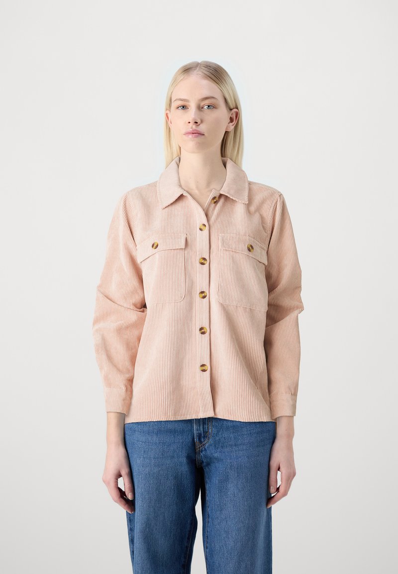 Pieces PCEFFI - Nööpidega pluus - misty rose