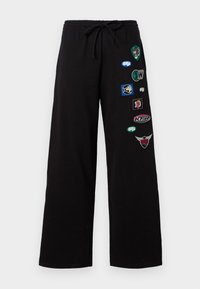 STAMPED UNISEX - Joggebukse - black