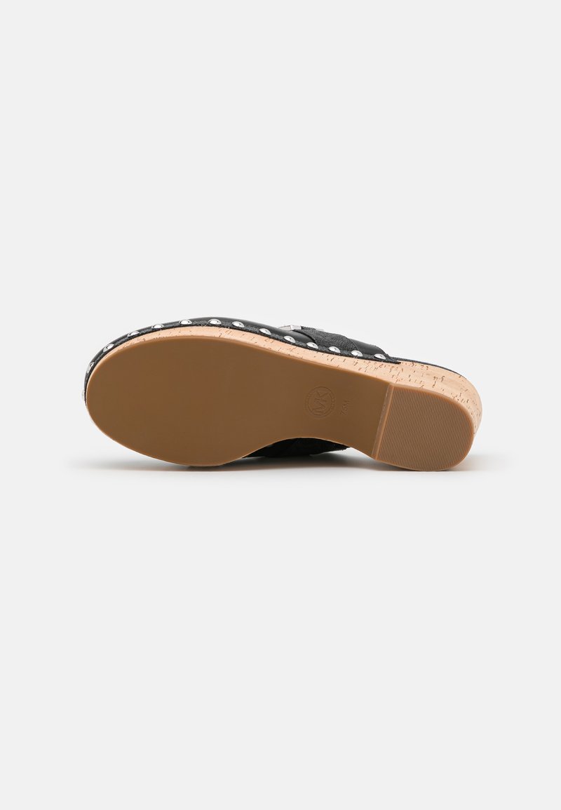Damen Flache Pantoletten | MICHAEL Michael Kors APRIL Pantolette hoch black/schwarz - SU19410 Damen Flache Pantoletten | MICHAEL Michael Kors APRIL Pantolette hoch black/schwarz - SU19410