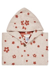 Sterntaler PONCHO BAUERNHOF BLUMEN - Bademantel - ecru