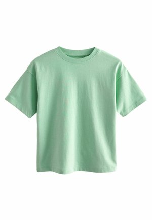 Next SHORT SLEEVE REGULAR FIT - Lihtne T-särk - mint green