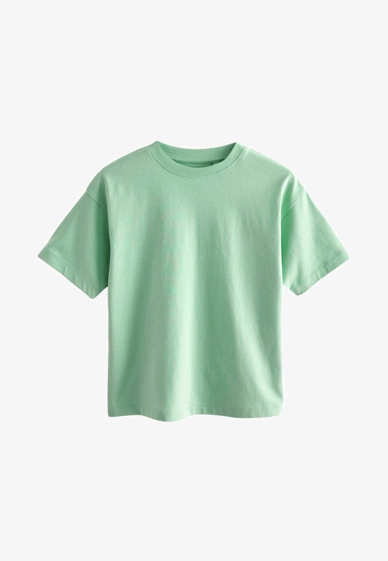 Next SHORT SLEEVE REGULAR FIT - Jednoduché tričko - mint green
