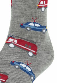 FALKE Police and Fire Cars - Socken - light grey