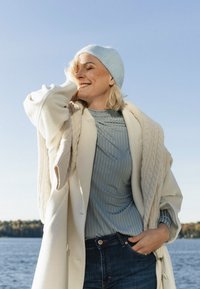 STOCKH LM Studio MARY LONG SLEEVE TOP - Pitkähihainen paita - light blue