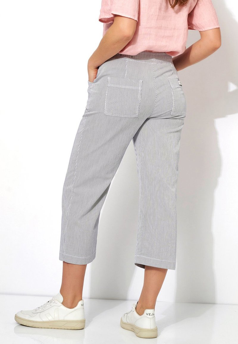 TONI Sue Modern Chic Faux Suede Trousers Light Taupe main image 1