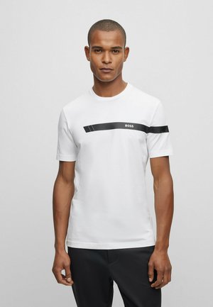 BOSS TEE - T-shirt con stampa - white