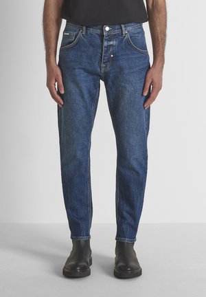 Antony Morato, JEANS HENRY REGULAR ANKLE LENGHT FIT IN OCEAN BLUE DENIM - Vaqueros slim fit - blue denim