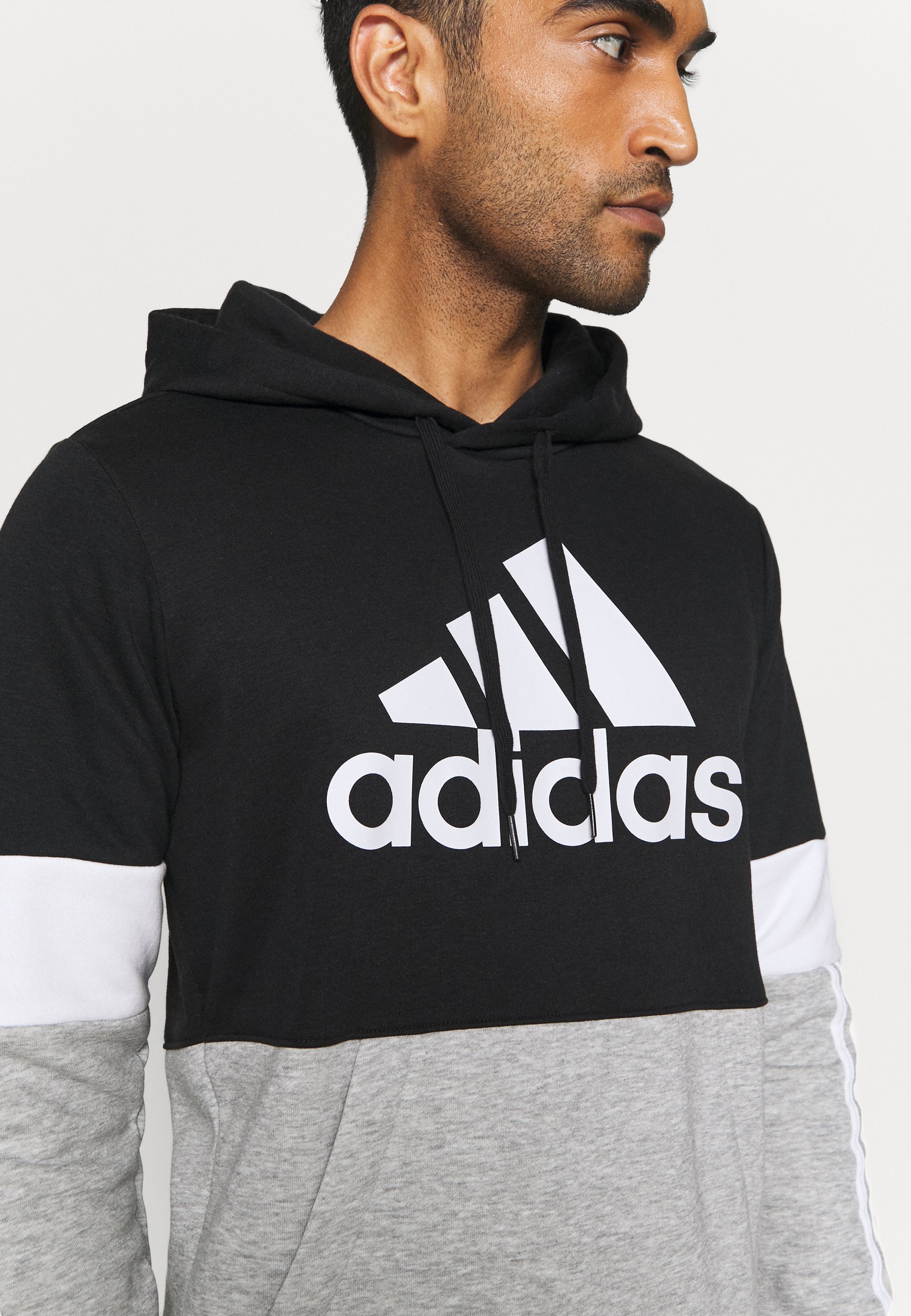 essentials colorblock pullover sweatshirt