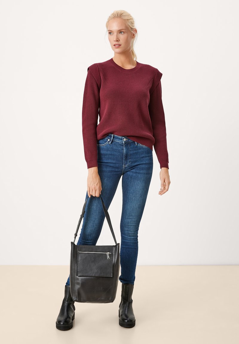 Damen Strickjacken | s.Oliver Strickpullover bordeaux - ZD18360 Damen Strickjacken | s.Oliver Strickpullover bordeaux - ZD18360