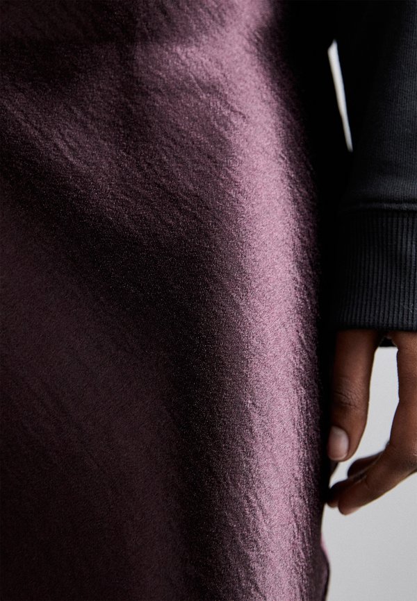 SKIRT - A-line skirt - deep garnet4