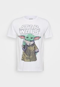 GROGU CALM - Print T-shirt - white