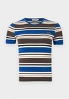 SPURTTI HELVI SHIRT - T-shirts print - blue/brown/black/white