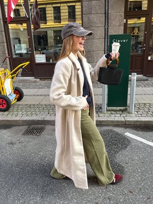 BELMA - Klasický kabát - oyster gray melange