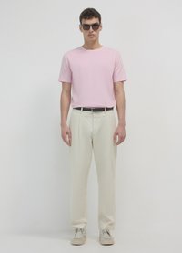 Calliope GIROCOLLO TINTA UNITA - T-shirt basic - rosa