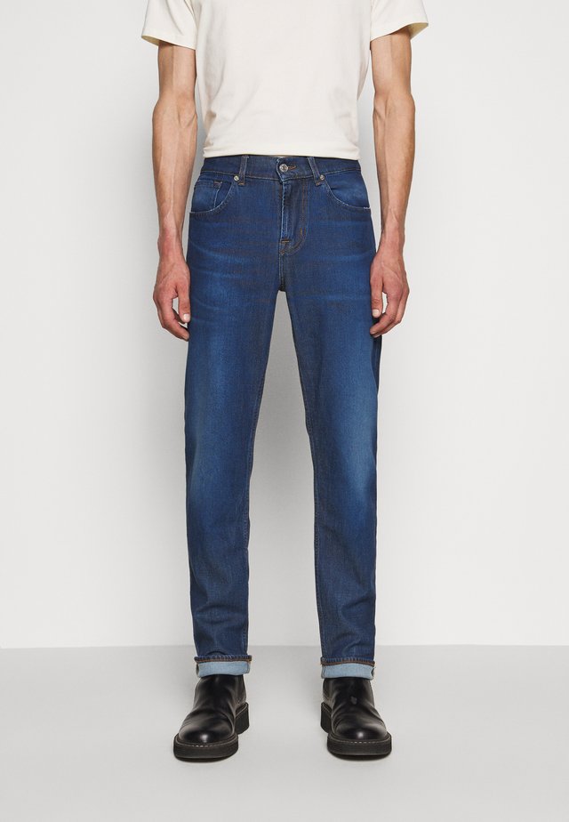 SLIMMY TAPERED - Jeans Tapered Fit - mid blue