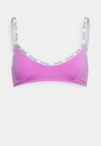 Calvin Klein Swimwear BRALETTE - Parte de cima de biquíni - helio hue