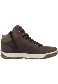 ECCO BYWAY TRED - Sneaker high - chocolate-cocoa brown