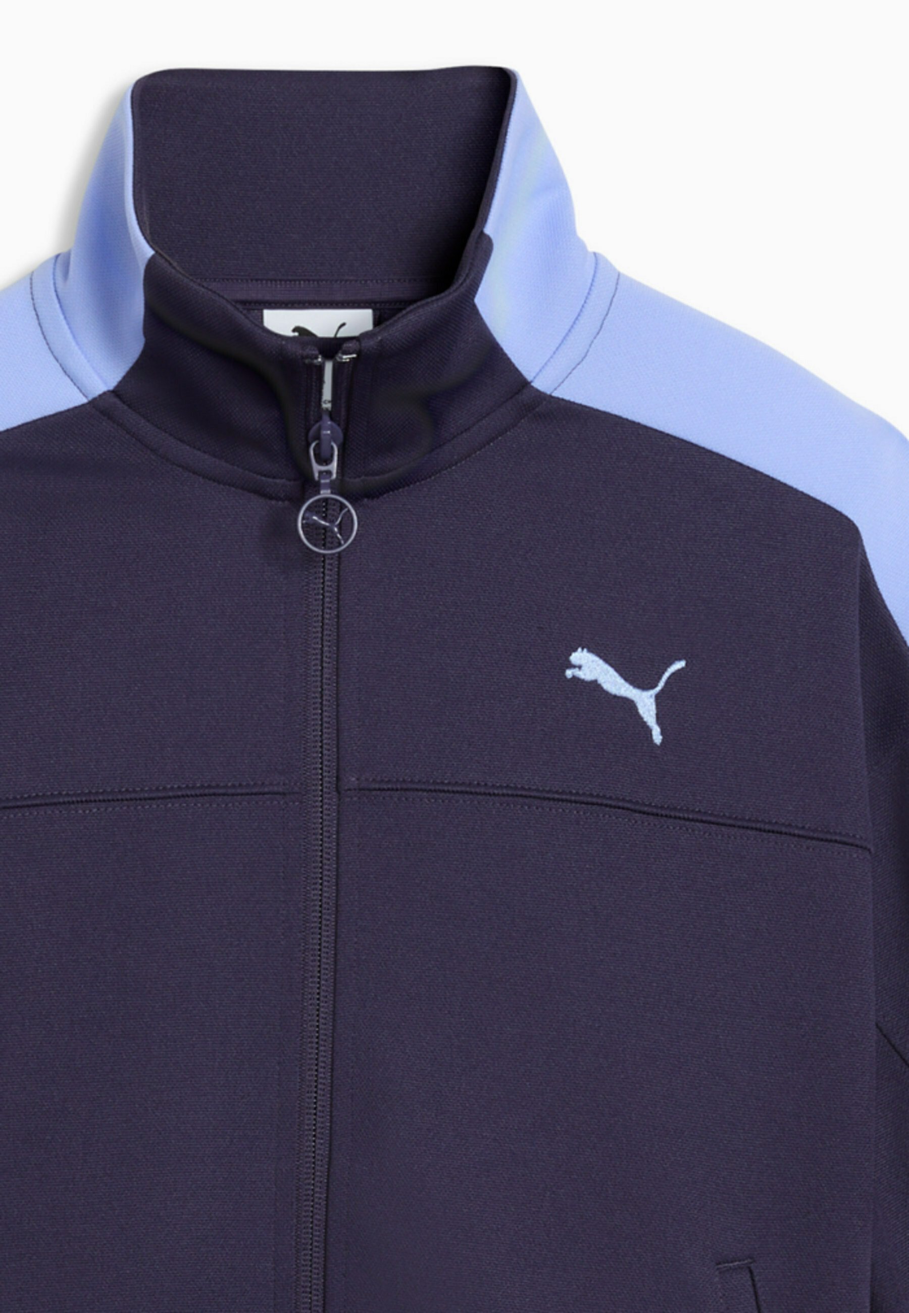 Puma T7 FULL ZIP TRAININGSJACKE - Zip-up sweatshirt - deep plum